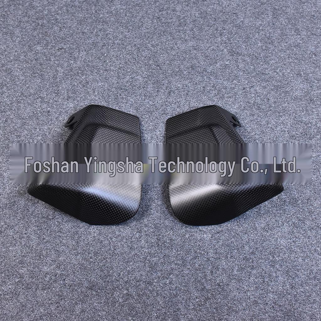 Универсальный карбоновый мотоциклетный радиатор-воздуховод для переднего тормозного суппорта