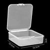 Pp Transparent Box Rectangular Flip Storage Box Square Packaging Case Round Blister Box Accessories Organizing Product Packag