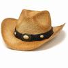 Шляпа Western Hat Ten Gallon Hat Raffia Cowboy XL Natural [Henschel] Весна/Лето (приблизительно. 60см)