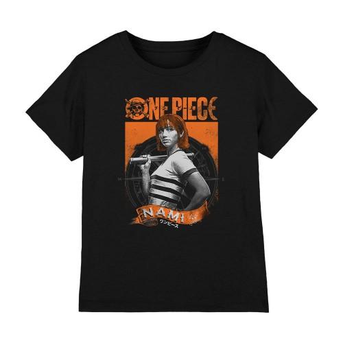 One Piece Футболка детская с гравировкой Nami