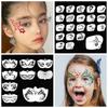 Reusable Face Paint Templates Hollowed DIY Makeup Tools Creative Body Art Paint Stencils  Kids