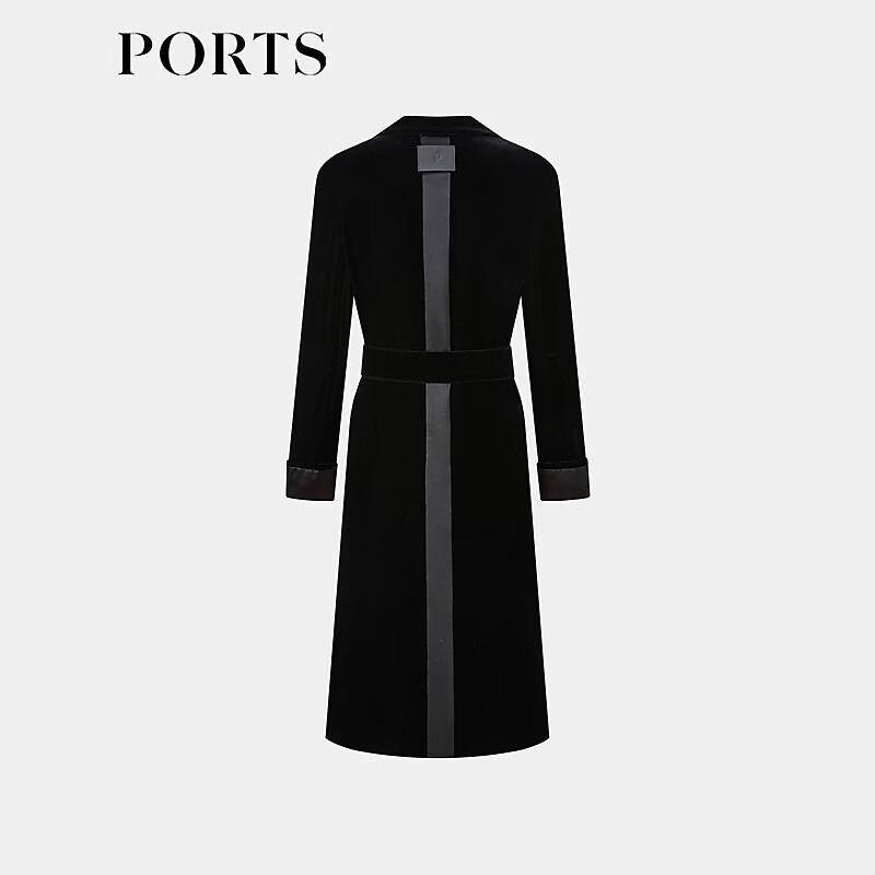 Ports Женское однотонное длинное пальто-макси