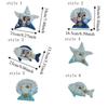 Unique-shaped Ocean-Themed Photo Frame Wooden Instant Photo Frame  Living Room