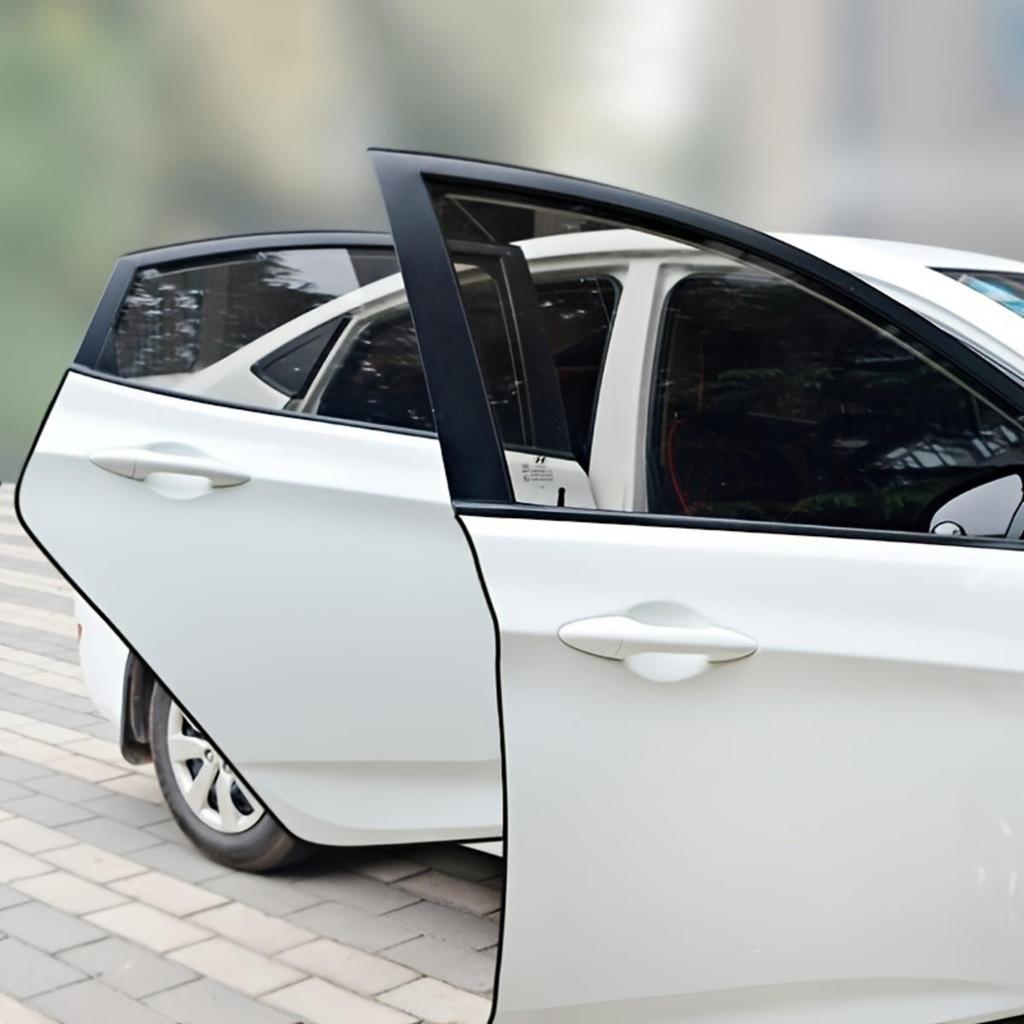 5/8M Car Door Weatherstrip PVC Seal Strip Anti Scratch Noise Insulation Protector Strip Anti-collision Sealing Sticker for Door Hood Trunk