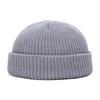 Winter Unisex Hat Knitted Stretchy Dome Hat Thick Solid Color Ear Protection Warm Daily Wear Cap Outdoor Skiing Cap
