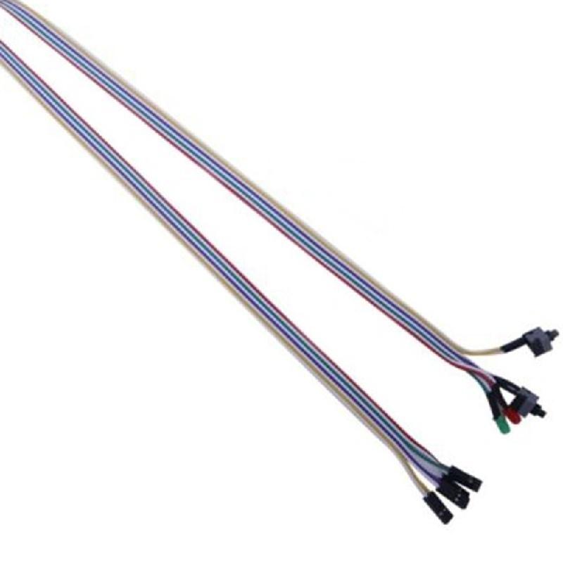 Кабель питания материнской платы ATX PC Compute 2, включение/выключение, сброс, светодиодный индикатор