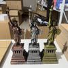 Металлическое украшение Статуя Свободы для гостиной - Подарок на День учителя