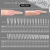 Двойные формы для наращивания ногтей (Sandwich Dual Nail Forms) 60 шт., 15 размеров, для быстрого наращивания - Двойные формы, Т-образные, Эллипс, Формы для маникюра, Верхняя форма, Нижняя форма, 3D