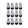 Tire Valve Stems 12pcs High Quality Aluminum Metal