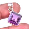 Natural Alexandrite Gemstone 925 Solid Sterling Silver Gift Pendant 1.25" B6G16