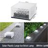 Plastic Ice Brick Garden Light
