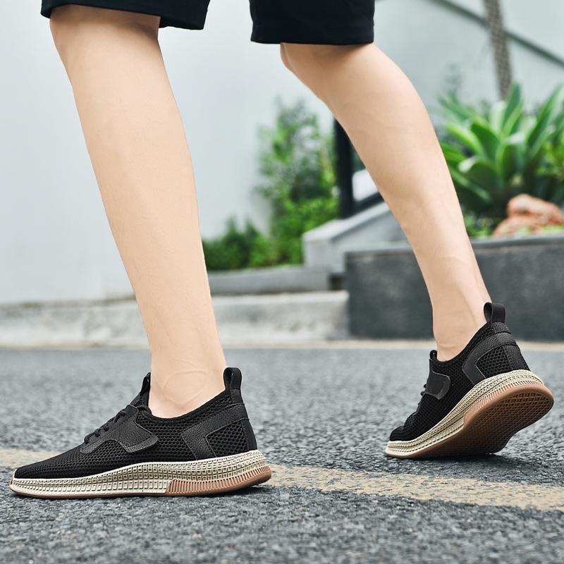 New Arrival Men Casual Footwear Breathable Fashion Outdoor Walking Shoes 2024 Luxury Brand Men's Flats All-match Mens Sneakers