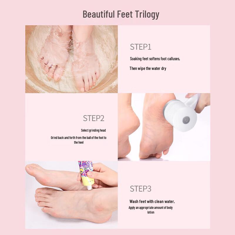 MKS Перезаряжаемая электрическая пилка для ног NV8615D