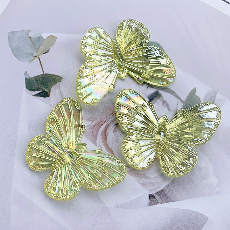 Iridescent Butterfly Resin Accessories: Phone Case & Hair Clip DIY Kit