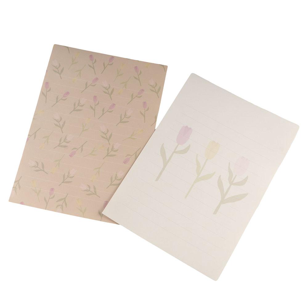DIY Postcard Floral Envelopes Flowers Letter Writing Paper Holiday Wishes Letter Pads  Stationery