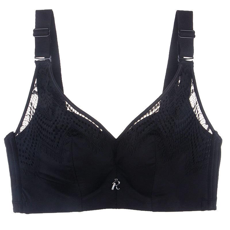 Сексуальная большая грудь показывает маленькую полную чашку тонкой части бюстгальтера полимеризации без стального кольца верхней поддержки нижнего белья женский бюстгальтер