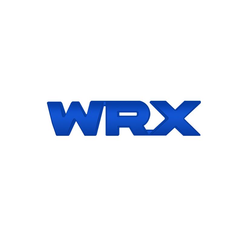 QGK2 3D Для Subaru WRX Логотип Решетки Значок Глянцевый Черный Хром Серебристый Красный Металлический Значок Наклейка Наклейка На Багажник Наклейка На Автомобиль Аксессуары