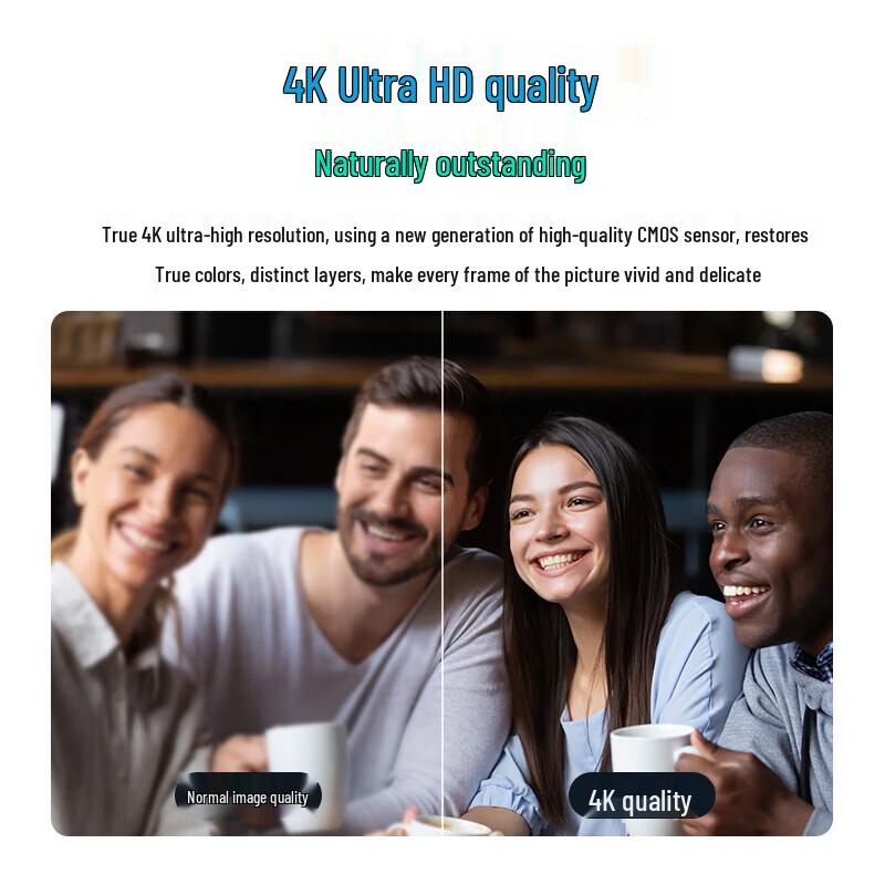 Hikvision U168R 4K Live Streaming Webcam with 8x Zoom