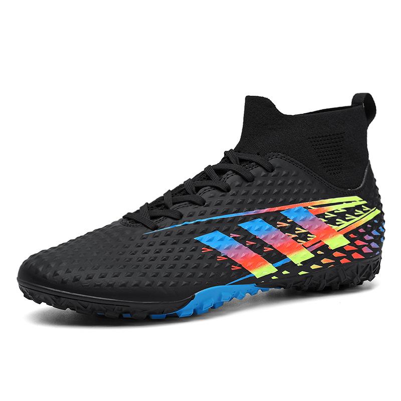 Новые высокие футбольные бутсы шипы сломанные ногти соревновательные тренировочные бутсы мужские и женские взрослые Футбольные Бутсы
