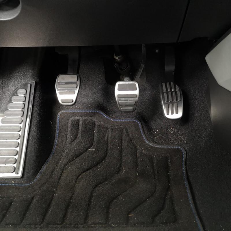 Для Renault ARKANA Автомобильные аксессуары из нержавеющей стали Педали МКПП Коврики для ног Педаль акселератора Топливо Педаль тормоза Крышка сцепления