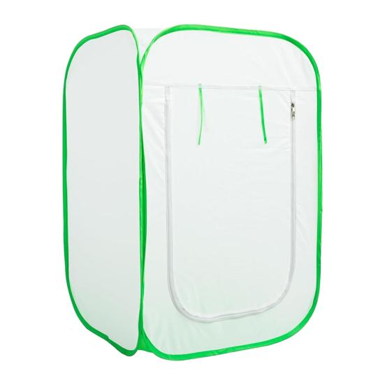 Всплывающий чехол для защиты растений Палатка для защиты растений от заморозков с дверью на молнии Защитное ограждение для растений Чехол от заморозков для комнатных и уличных растений в горшках