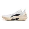 Баскетбольные кроссовки Li Ning Yushuai Ultra Low, нескользящие, износостойкие, низкие, мужские, Бело-черные, ABAU033-3