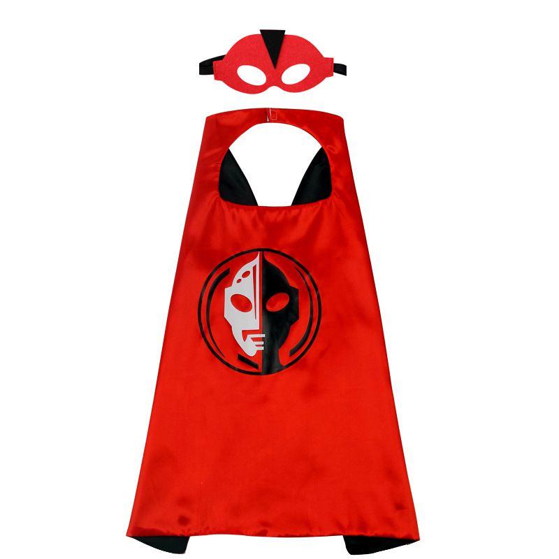 Набор детских плащей супергероев ярких цветов и из высококачественных тканей для веселой игры