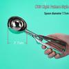 INOX 304 Stainless Steel Ice Cream Scoop/Baller for Hotels & Cafeterias