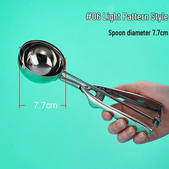 INOX 304 Stainless Steel Ice Cream Scoop/Baller for Hotels & Cafeterias