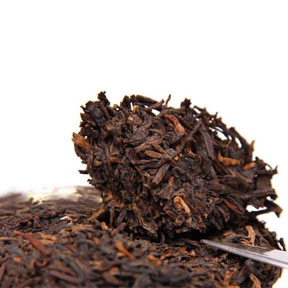 2012г. TAETEA Menghai 7572 Batch 202 Шу Пуэр 357г Дайи Спелый Пуэр Торт