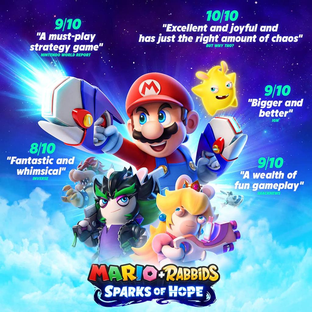 Mario Rabbids Sparks of Hope Северный переключатель + (Импортная версия Америка) -