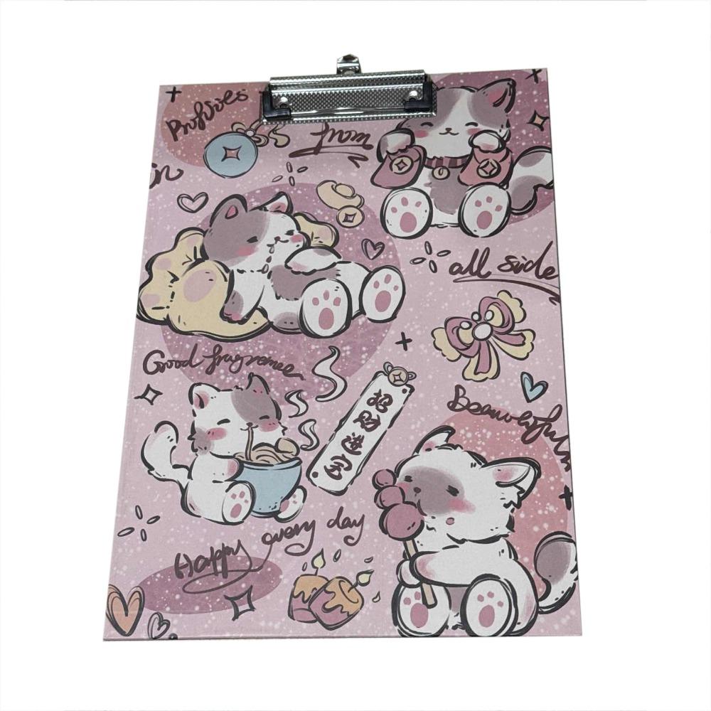 Simple A4 Folder Board Durable A4 Paper Holder 4 Style Writing Board School Supplies