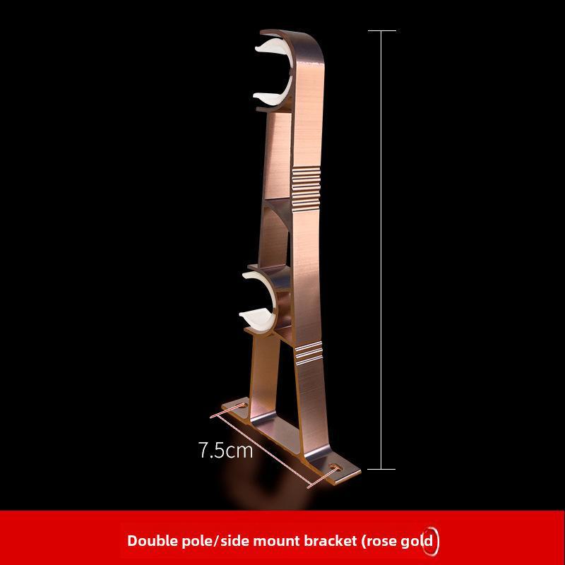 Комплект кронштейнов для римского карниза - основание из алюминиевого сплава, три цвета