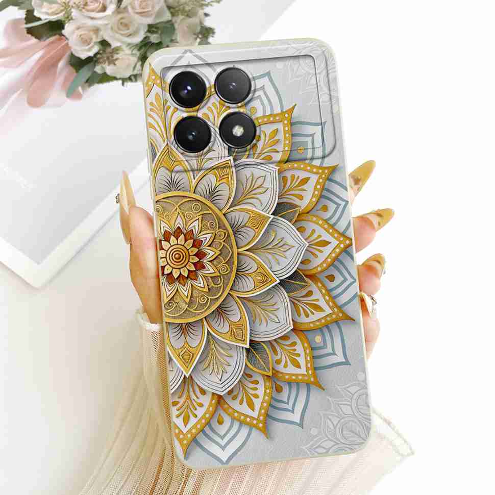 Fashion Luxury Painting For Redmi K70E 2311DRK48C Case Silicone Back Cover For Redmi K 70E K70e 5G Phone Cases Bumper Capa