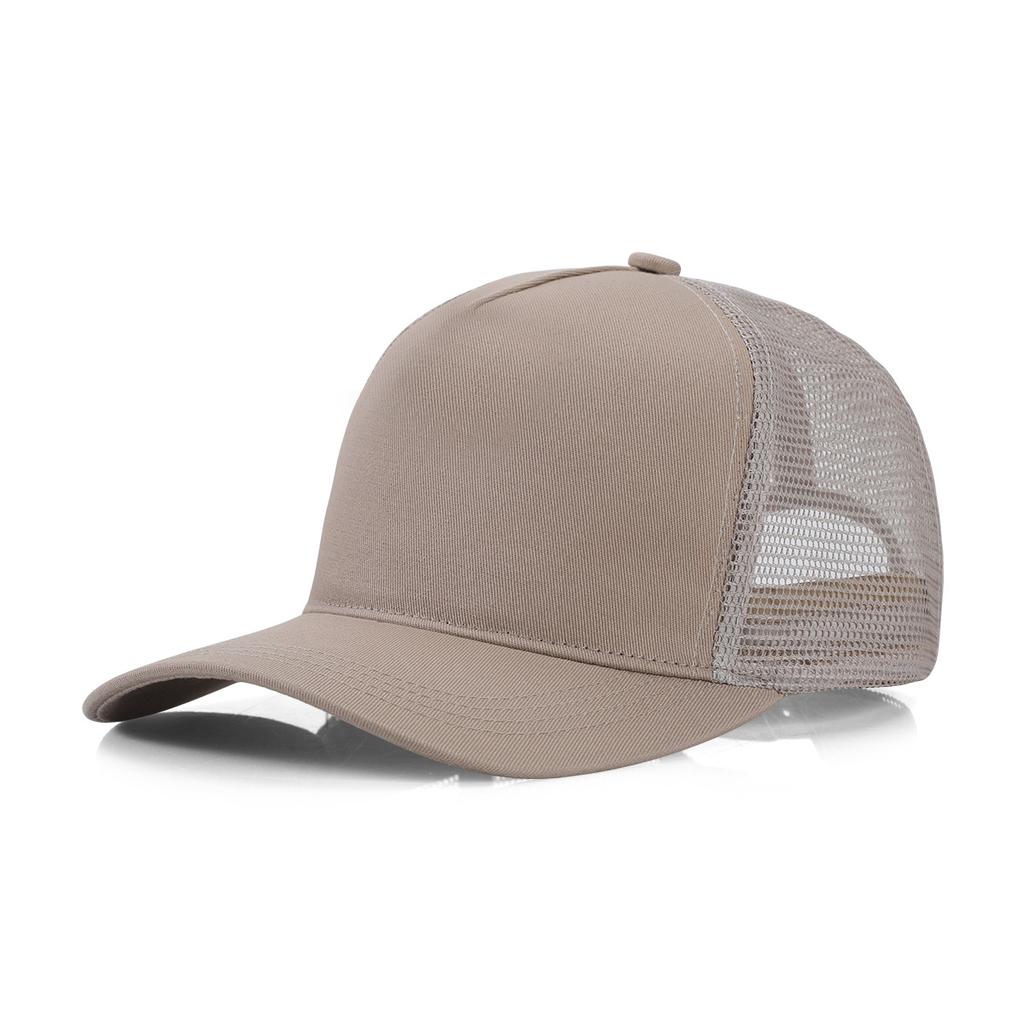 Spot spring and summer five pieces cloth net baseball cap men and women embroidered hat printing LOGO cap