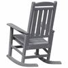 Swing Chair 2 pcs Light Grey 92 x 70 x 108 cm Polyethylene