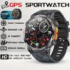 Новые Военные Уличные GPS Смарт-часы Встроенные GPS Компас Высотомер Барометр 10ATM Водонепроницаемые 650 мАч Спортивный Браслет Мужские