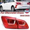 Для Chevrolet Cruze 2015 2016 Автомобиль Внутри Снаружи Задний Фонарь Заднего Хода Стоп-Сигнал Поворотник Авто Аксессуары Задний Фонарь Сборка