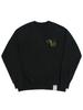 GRAVER [Unisex] Good Snake Sweatshirt_Black