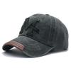 New soft top retro denim baseball cap men's outdoor casual hat summer breathable versatile sunshade cap women
