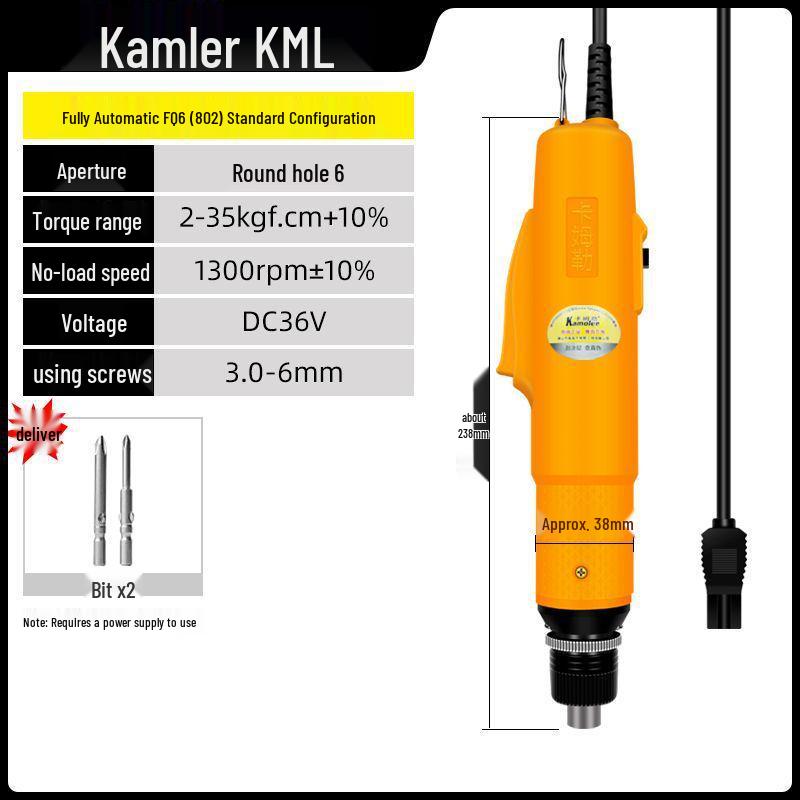Высокомощная полностью автоматическая электрическая отвертка Kamler
