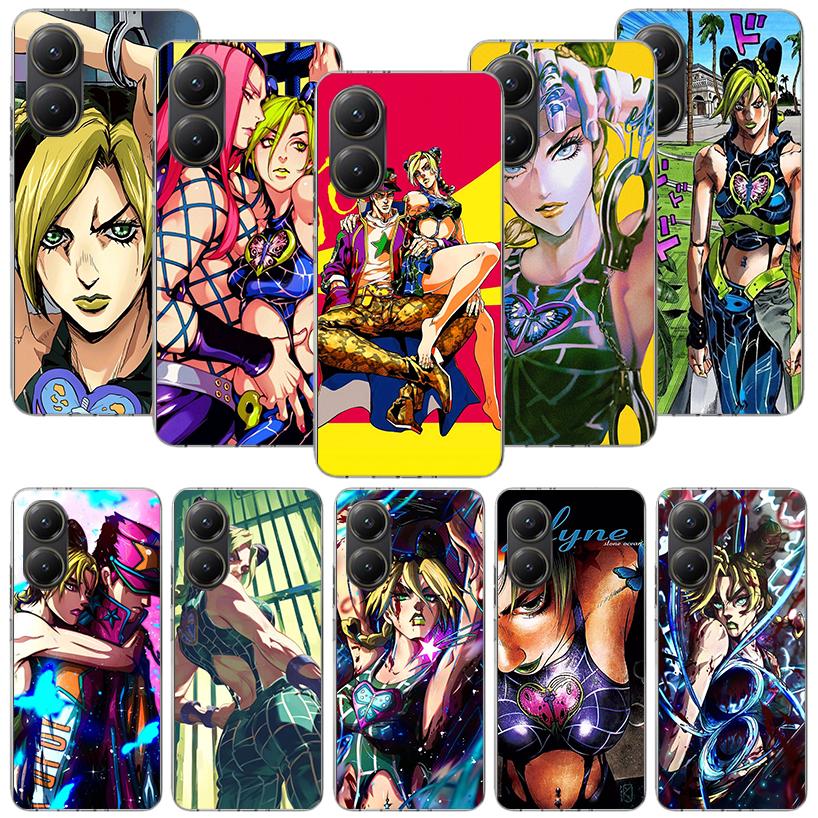 JoJo's Bizarre Adventure Jolyne Cujoh Phone Case For Xiaomi Poco F7 Ultra X7 X6 Pro X5 Redmi 15 15C 13 13C 12 12C 10 10A 10C 9 9