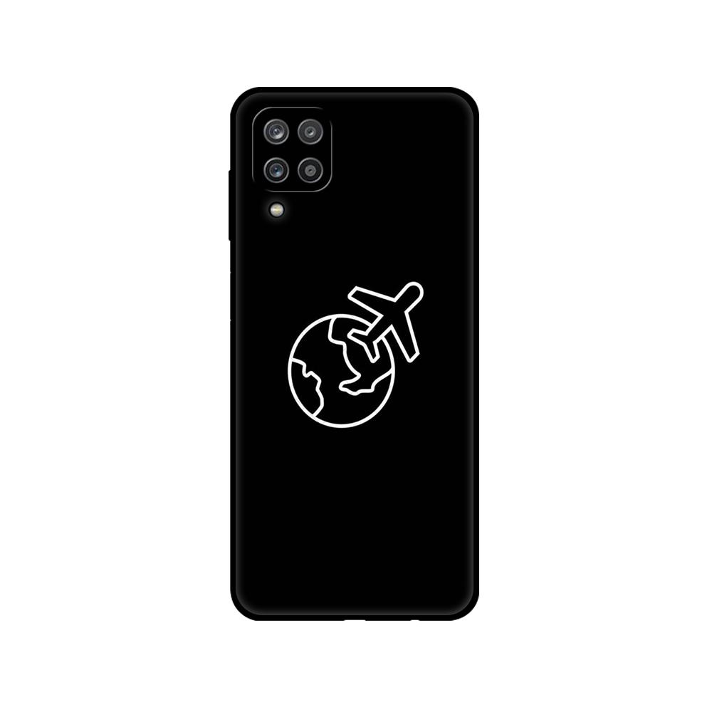Мягкий силиконовый чехол для Samsung A12, чехол для телефона Samsung Galaxy A12, GalaxyA12 A 12 SM-A125F a125, бампер 6,5 дюйма; черный чехол из ТПУ