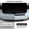 Anti-Scratch Rubber Mouldings Pad Bumper Protector Guard Rear Bumper Guard  Accessories