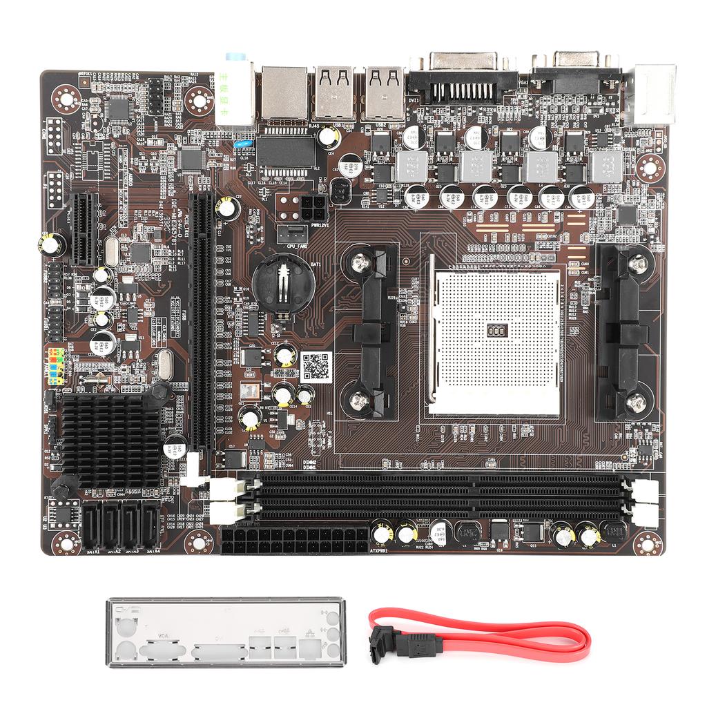 A55 Desktop Computer Motherboard FM1 Interface 905Pin CPU DualCore QuadCore DDR3