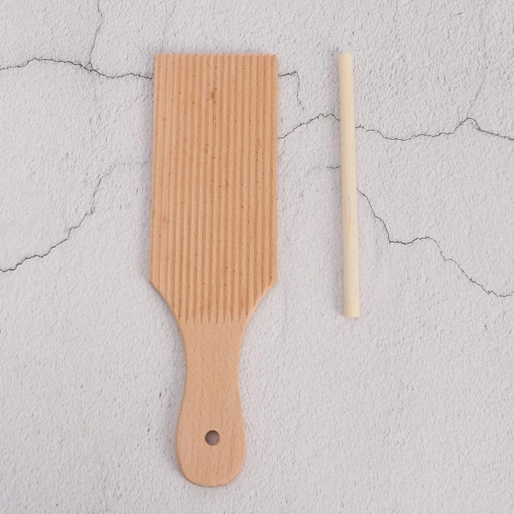 Table Homemade Kitchen Home Use Popsicles Gnocchi Boards Butter Paddle Pasta Board Gnocchi Roller