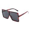 New Oversized Shades Sunglasses Woman Square Black Fashion Sun Glasses For Female Big Frame Vintage Gradient Sexy UV400 Eyewear