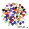 8/10/12mm Sewing Flatback Rhinestones Round Acrylic Beads Sew On Strass Crystal Stones For DIY Craft Scrapbook Decoration