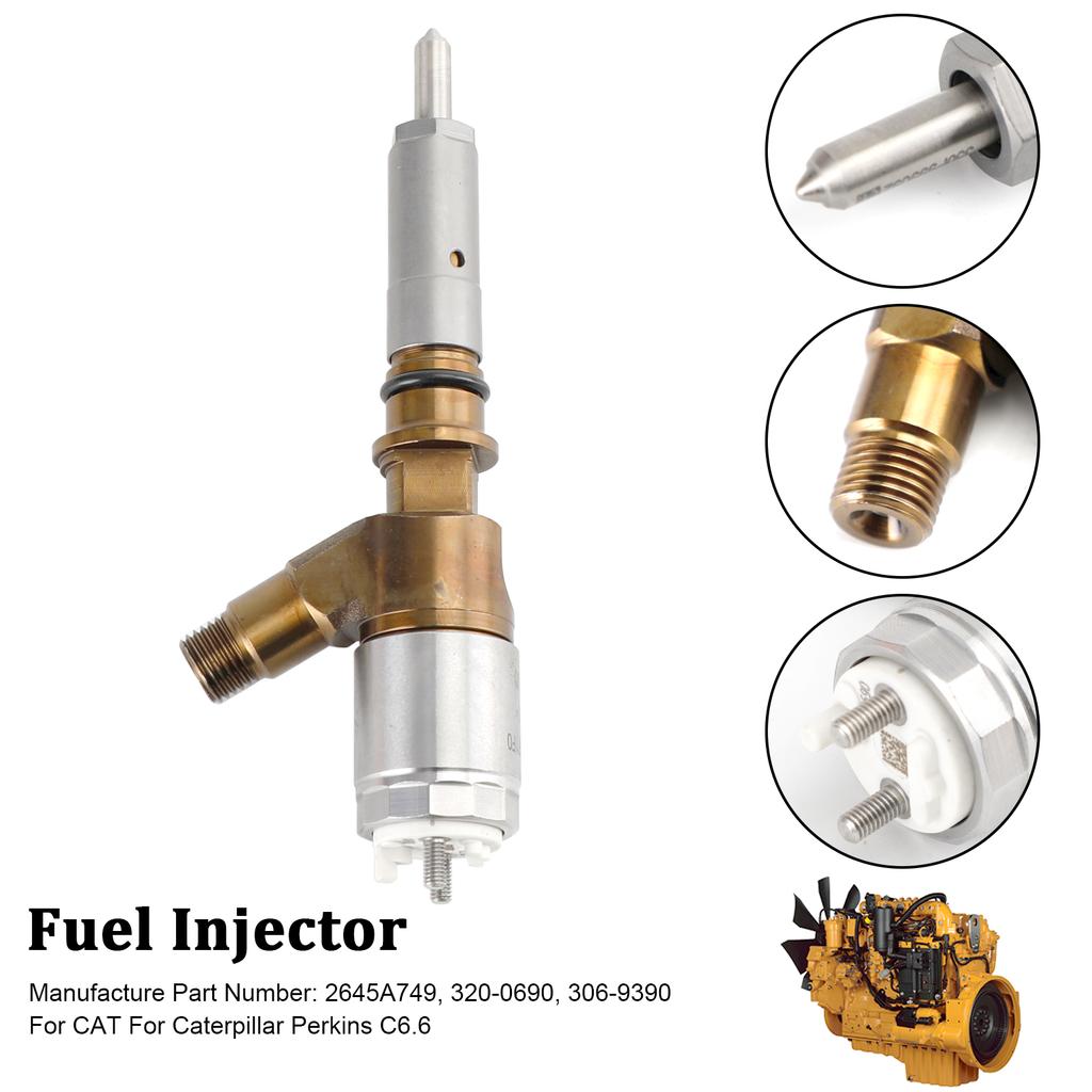 1 шт. Топливная форсунка 2645A749 Подходит для Caterpillar Perkins C6.6 Подходит для CAT 320-0690