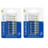 Набор сменных ершиков Craprox Interdental Brush CPS11 из 2 шт. (зеленый) [Всего 16]